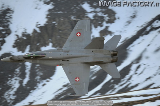 2008-10-09 Axalp Shooting Range 0394 McDonnell Douglas FA-18C Hornet